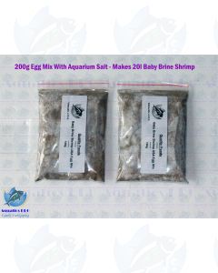 200g (Makes 20 Litres) Baby Brine Shrimp Eggs